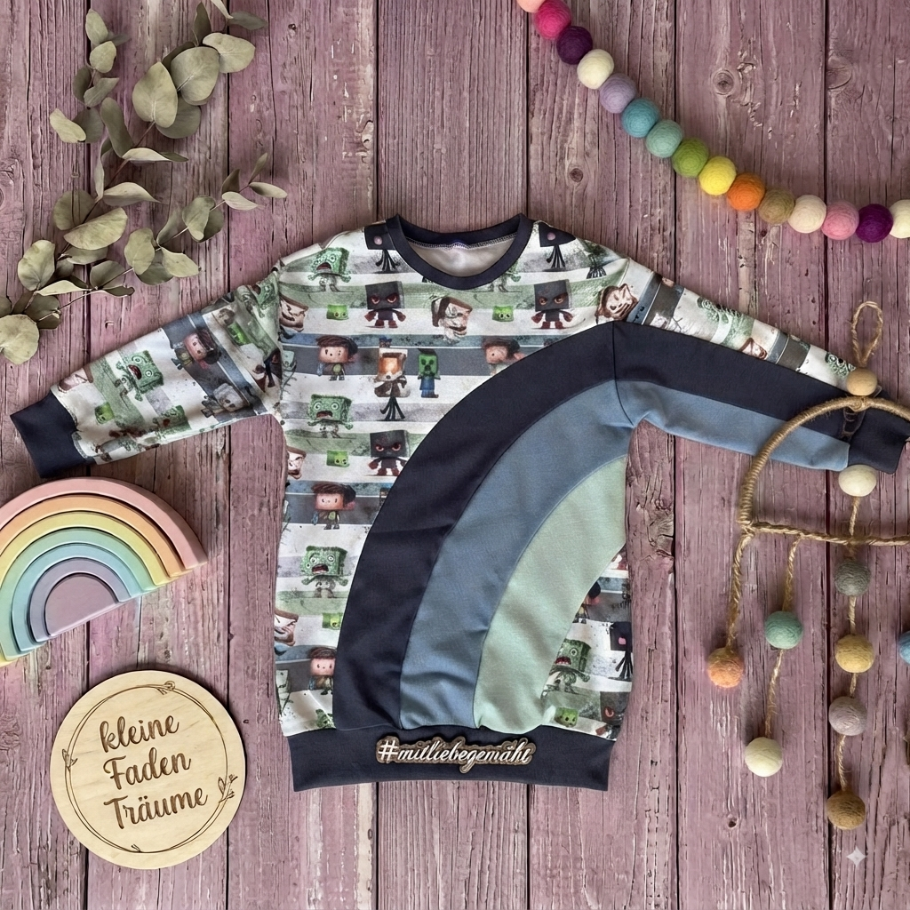 Handmade Pullover Blockcraft | Gr. 56-164