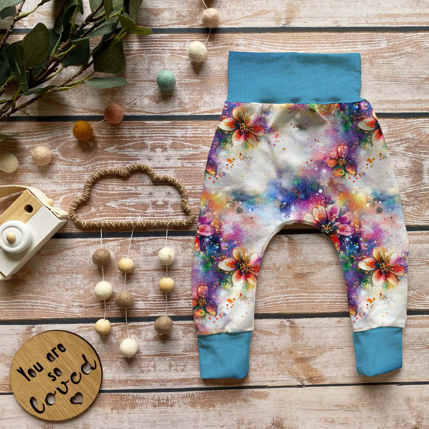Pumphose Baby „Color Bloom“ Set | Gr. 56 - 110
