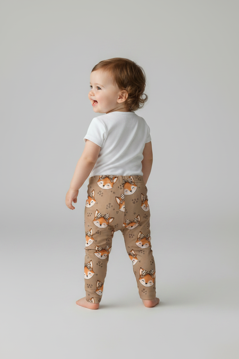 Handmade Leggings Fuchs | Gr. 56-104