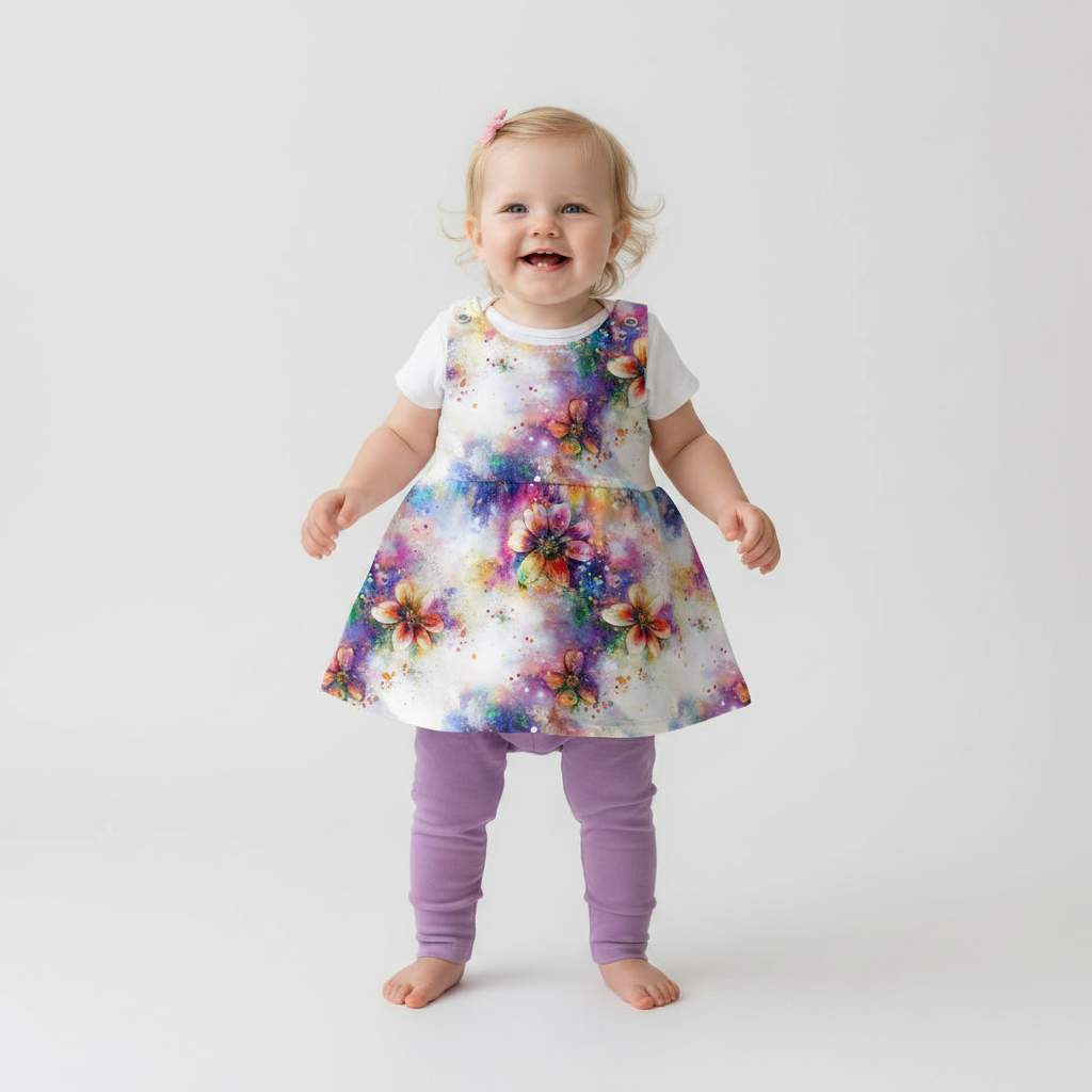 Galaxieblüte neutral mit Leggins