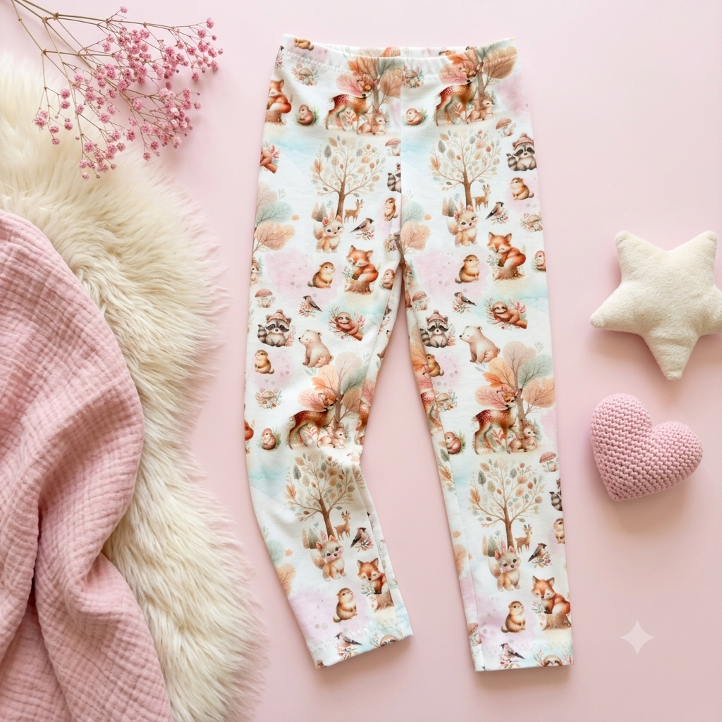 Handgenähte Leggins für Babys & Kinder