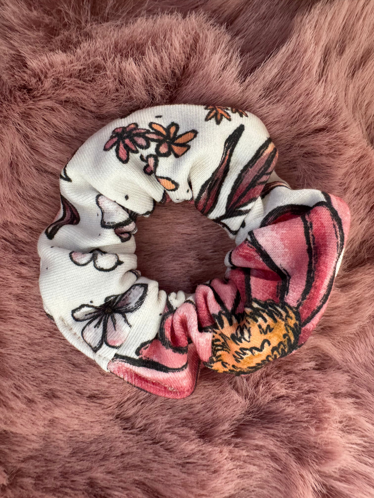 Handgenähte Scrunchies