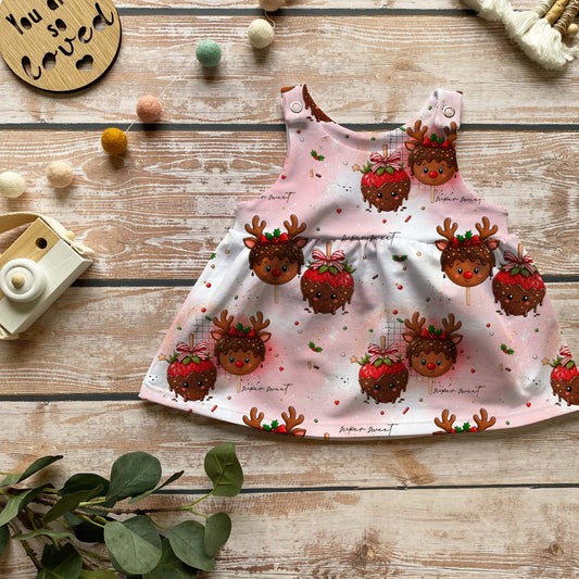 Handmade Latzkleid „Super Sweet“ | Gr. 56–104