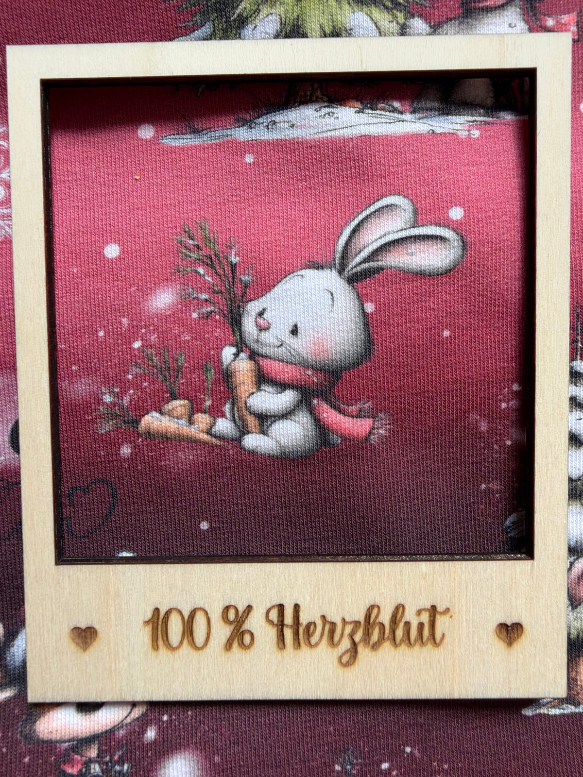 Handmade Halstuch „Wintertiere“ – 2–4 Jahre