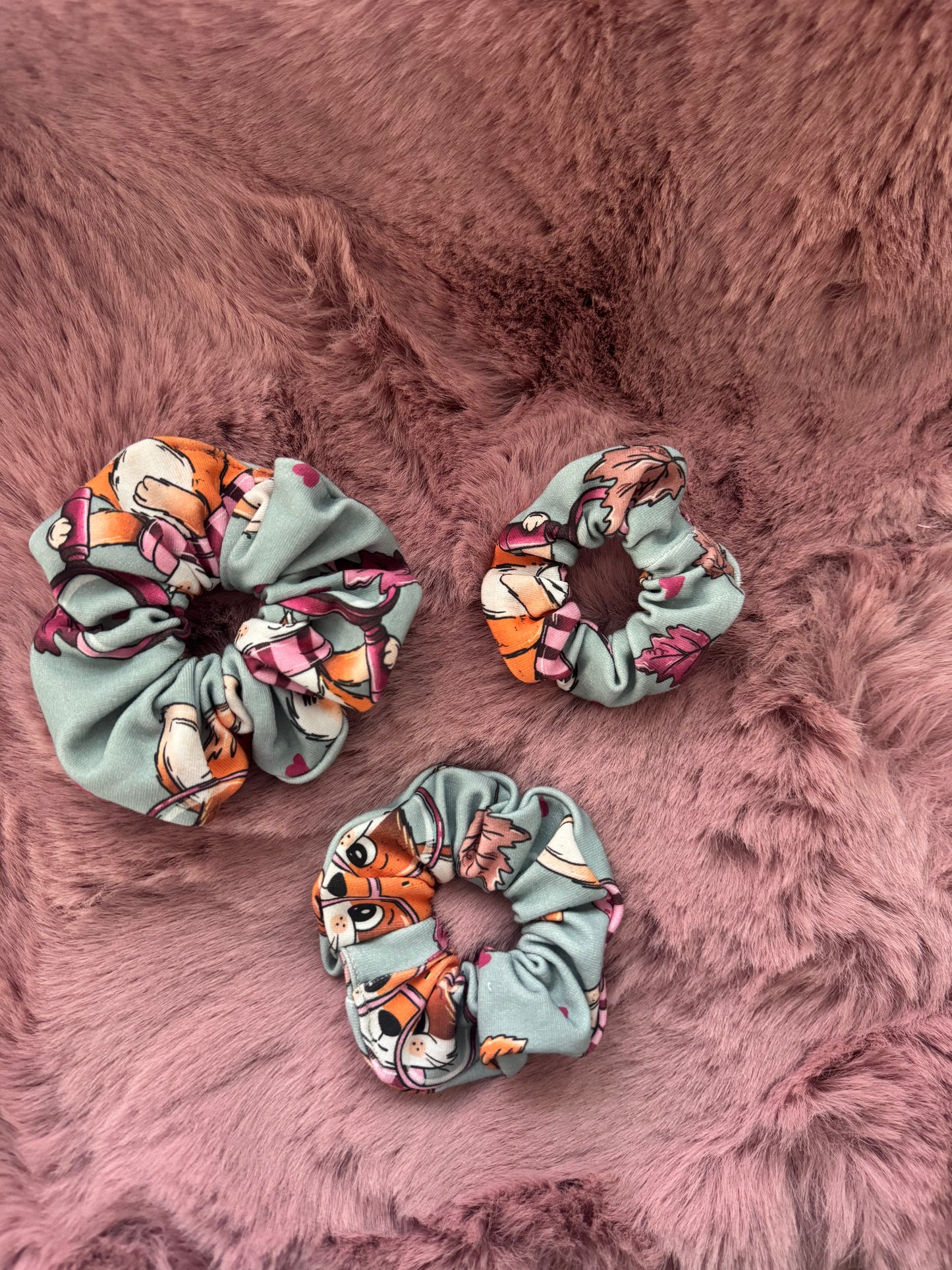 Handmade Scrunchie „Fuchs“ – 3 Größen