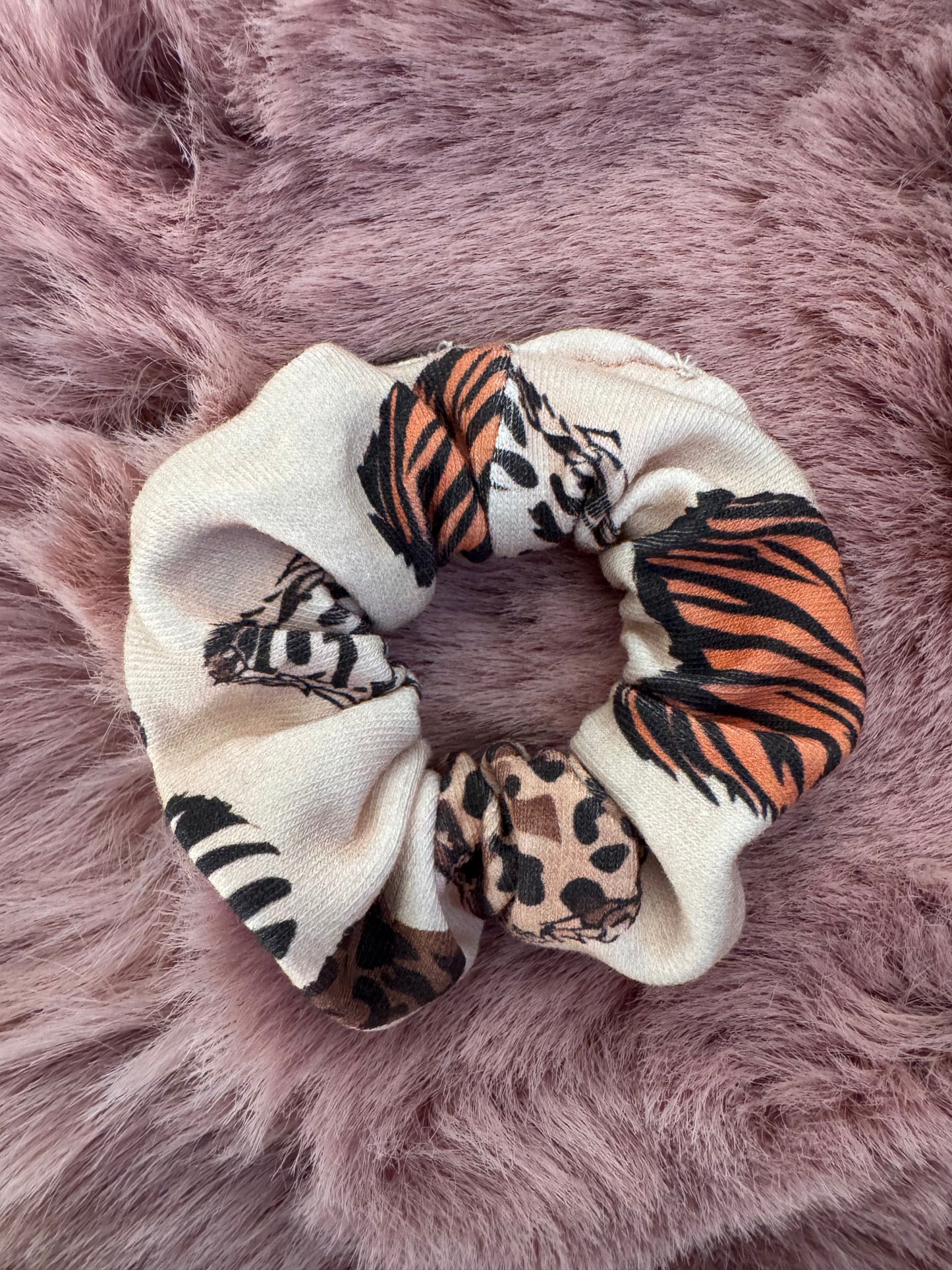 Handmade Scrunchie „Safari“ – 3 Größen