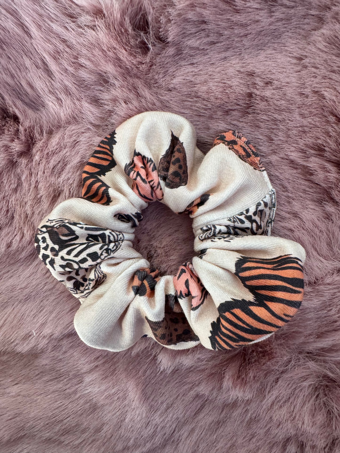 Handmade Scrunchie „Safari“ – 3 Größen