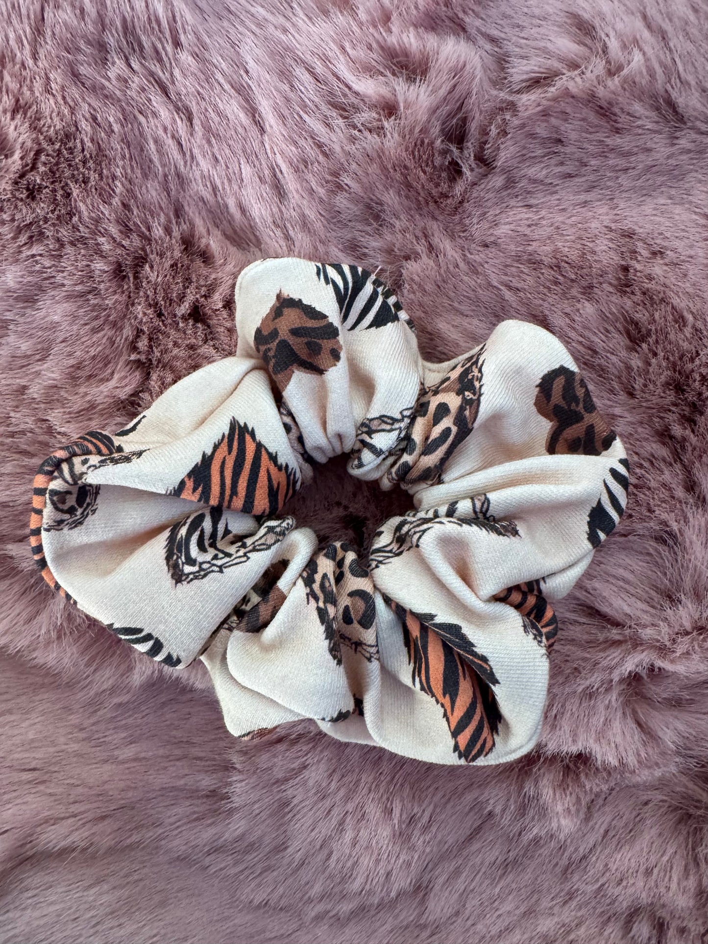 Handmade Scrunchie „Safari“ – 3 Größen