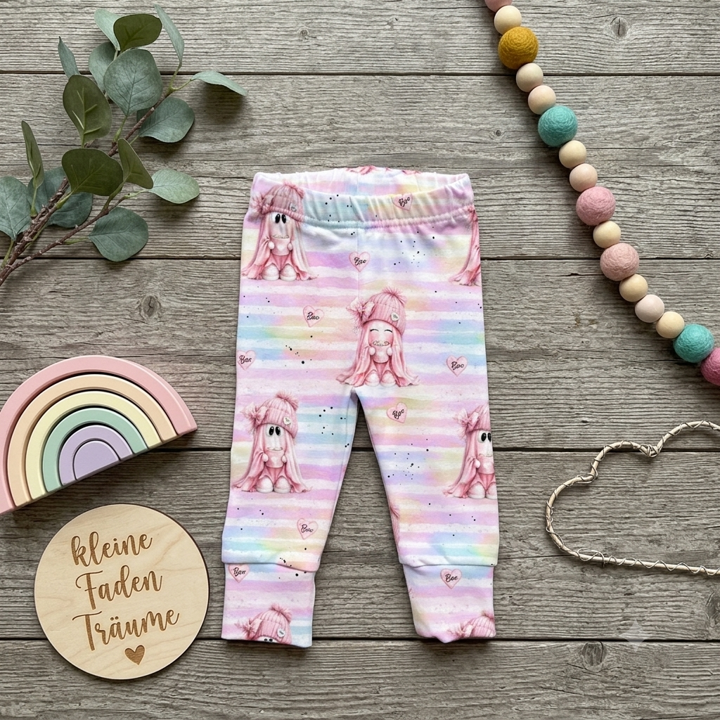 Handmade Leggings „Boo“ | Gr. 56–104