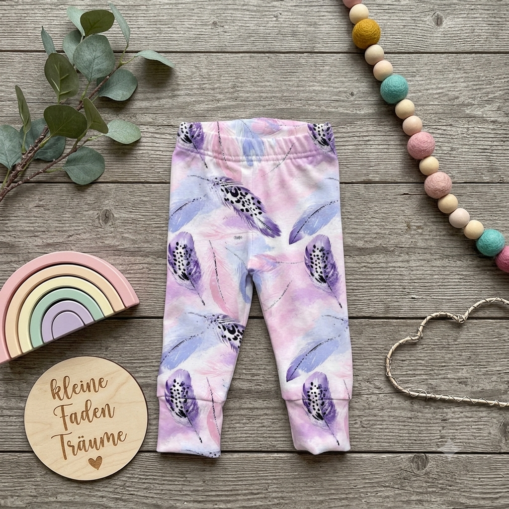 Handmade Leggings „Federleicht“ | Gr. 56–104