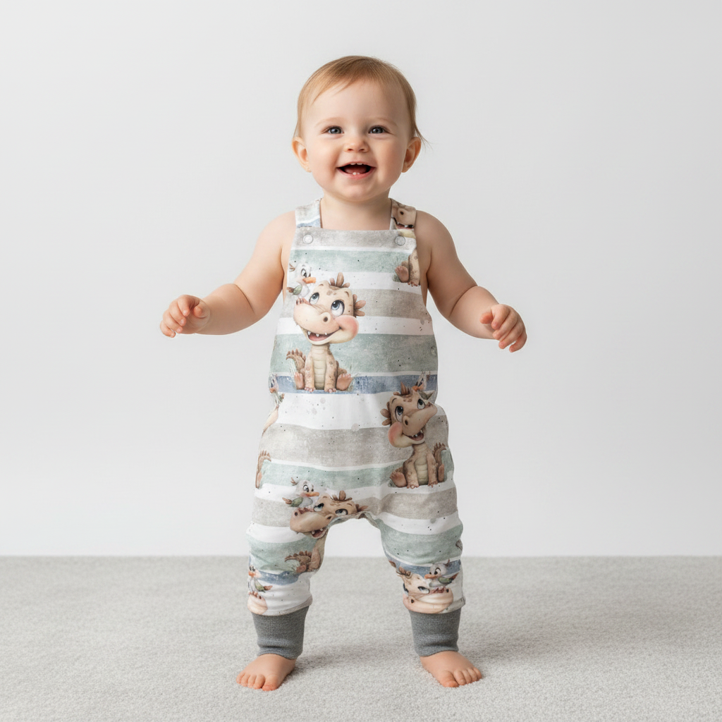 Baby Dino Latzhose Mädchen