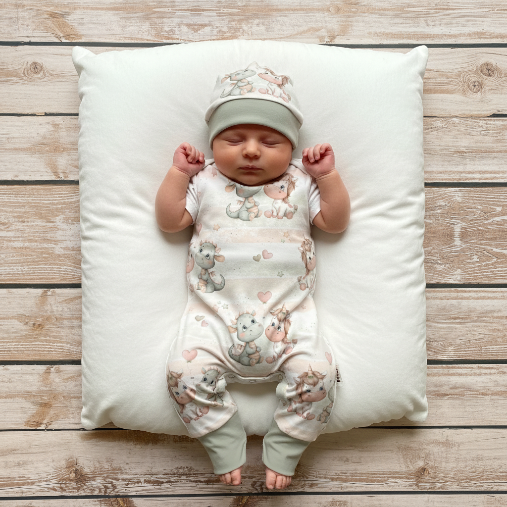 Baby Einhorn & Drache-Set