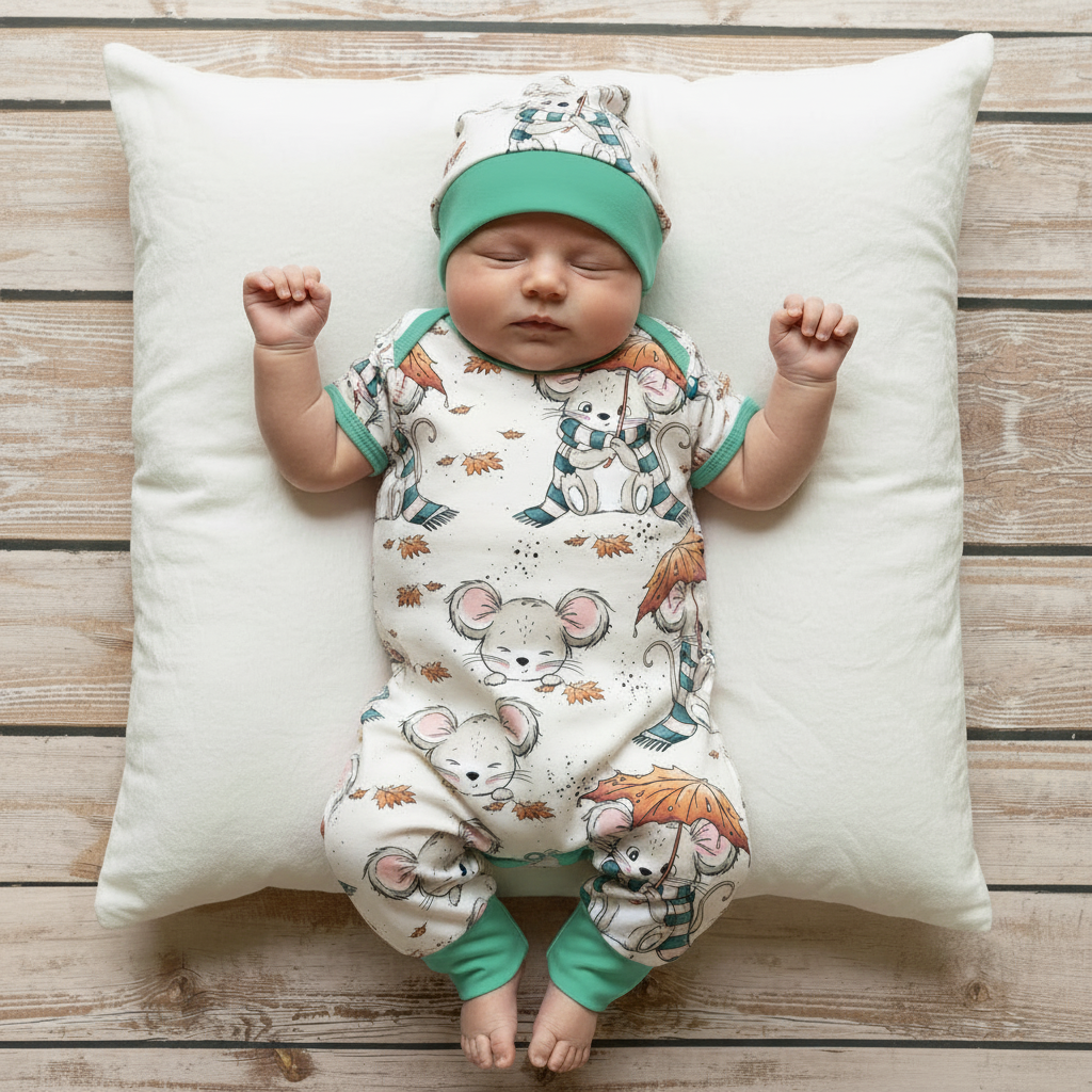 Baby Junge Maus-Set