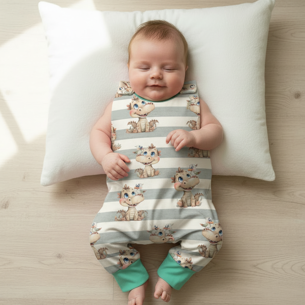 Baby Kleiner Drache-Strampler
