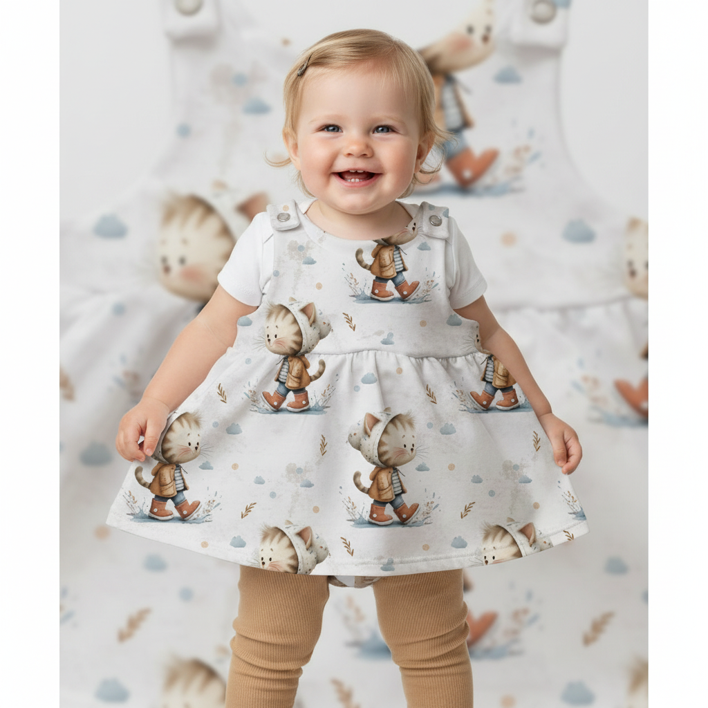 Baby Regenkatz mit Leggins