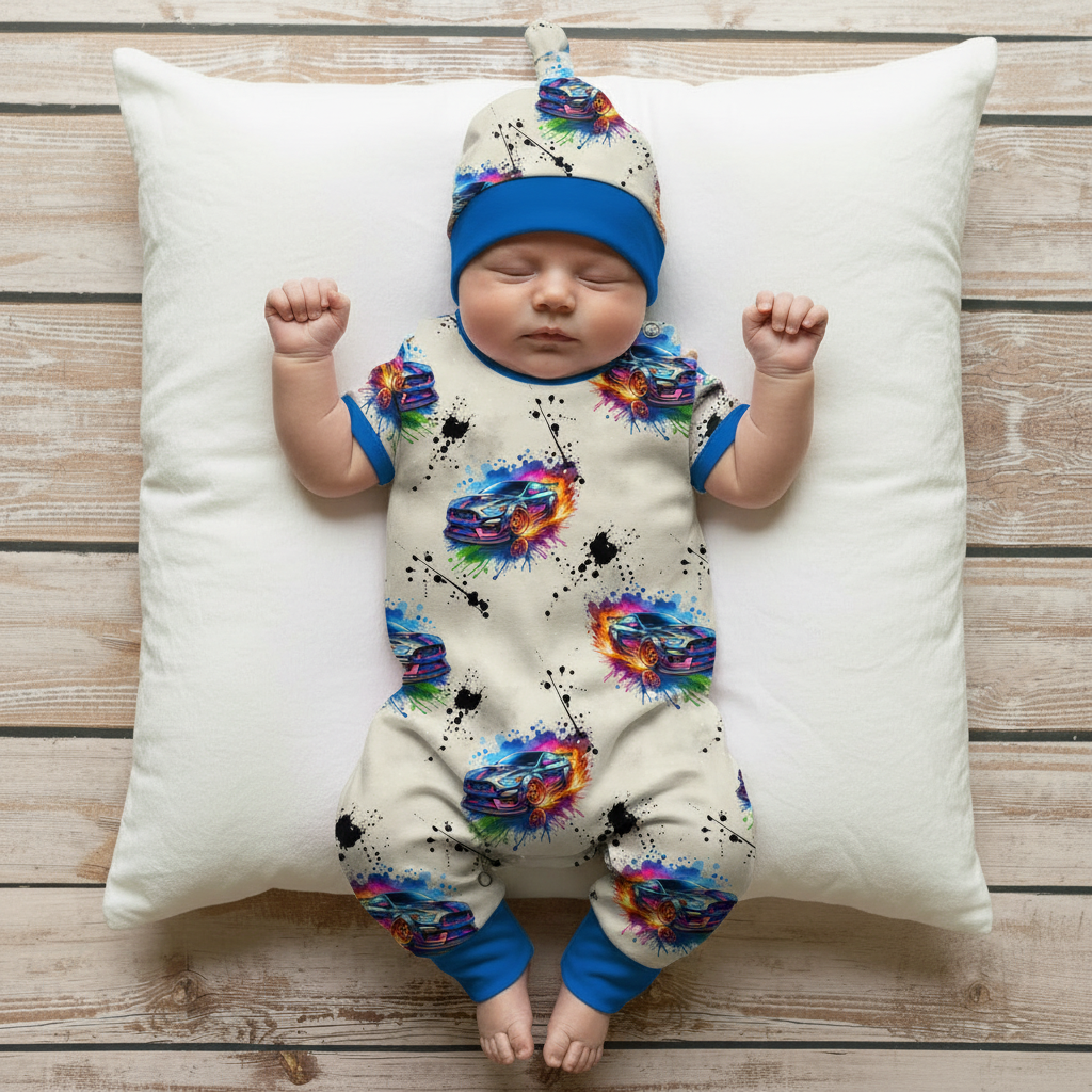 Baby Rennwagen-Set