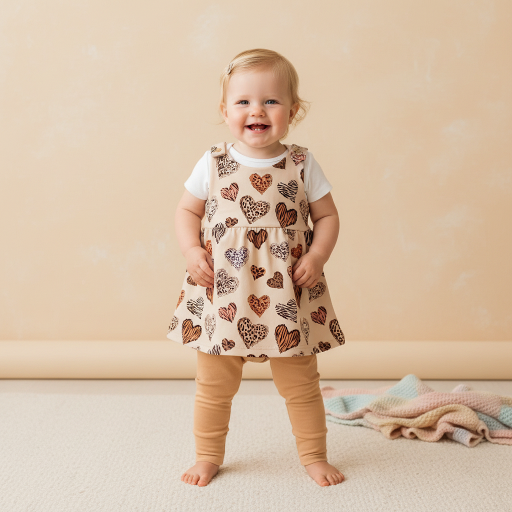 Baby Wild Heart mit beige Leggins