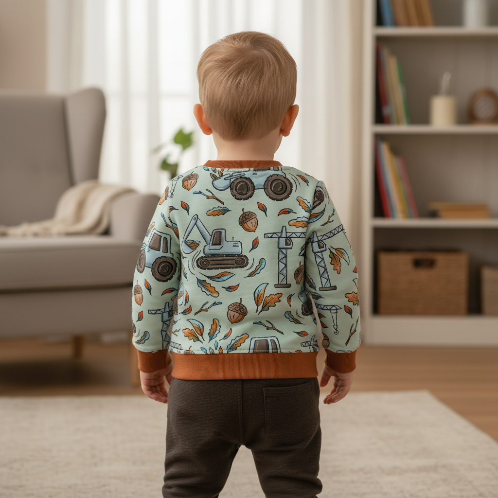 Bagger Pullover - hinten