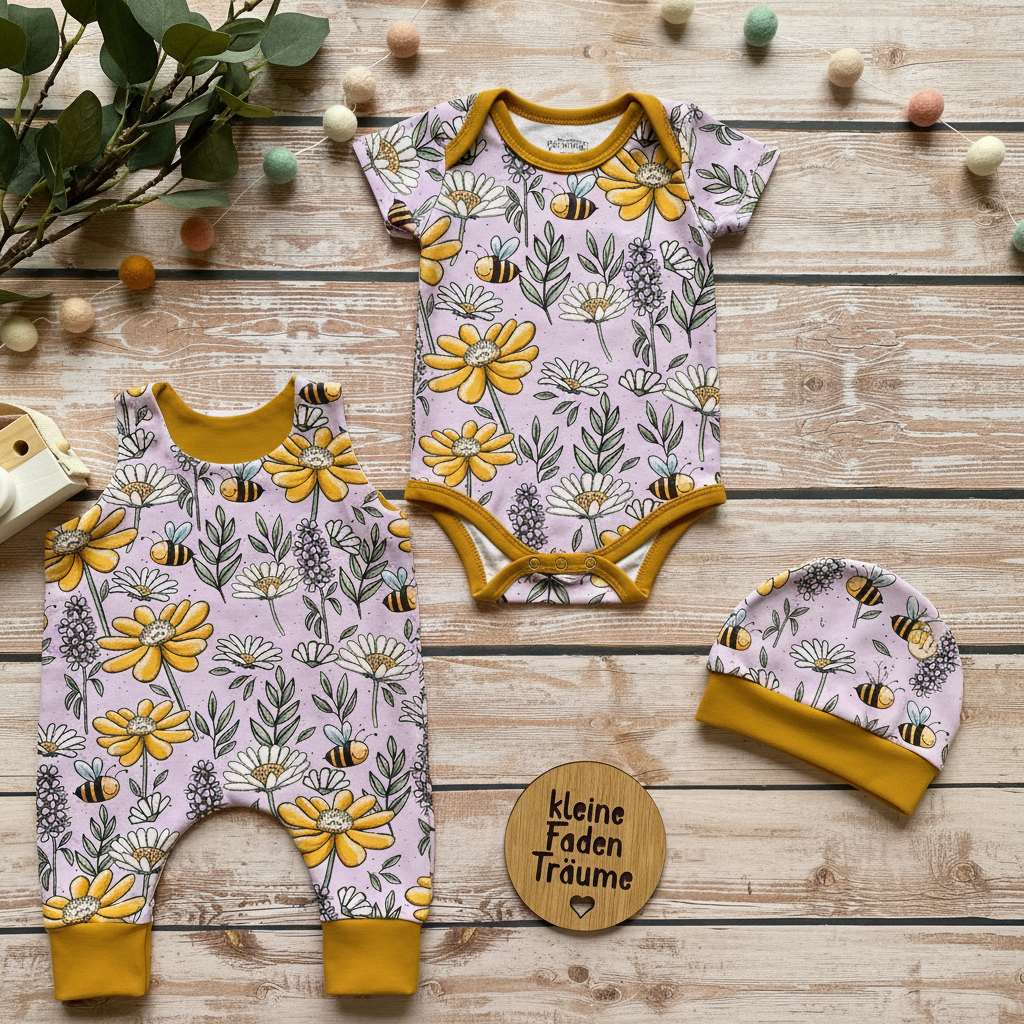 Bienen 3er Set Flatlay