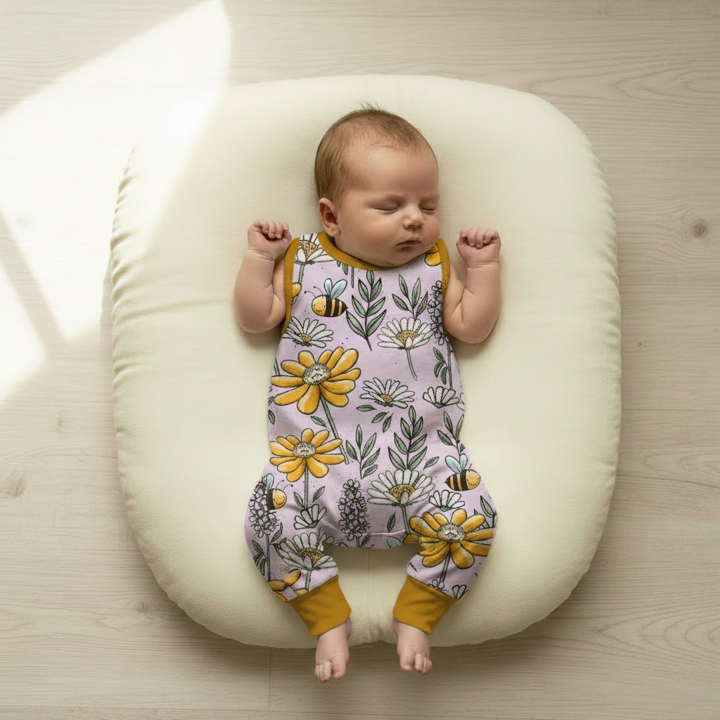 Bienen Strampler Baby