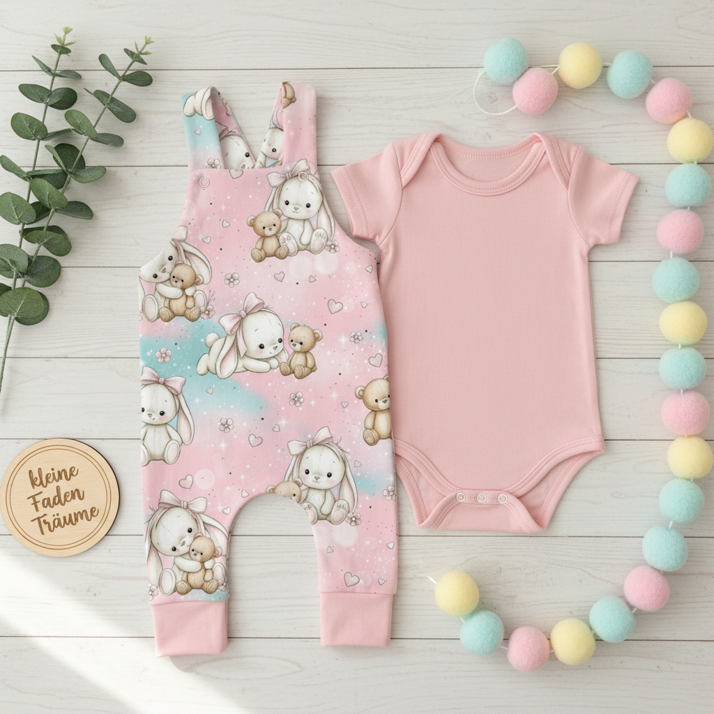 Bunny Love Latzhose Set