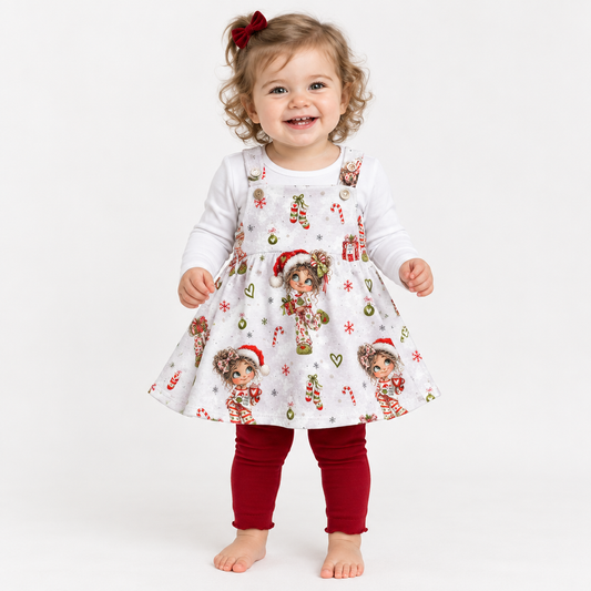 Christmas Girl Latzkleid Mädchen