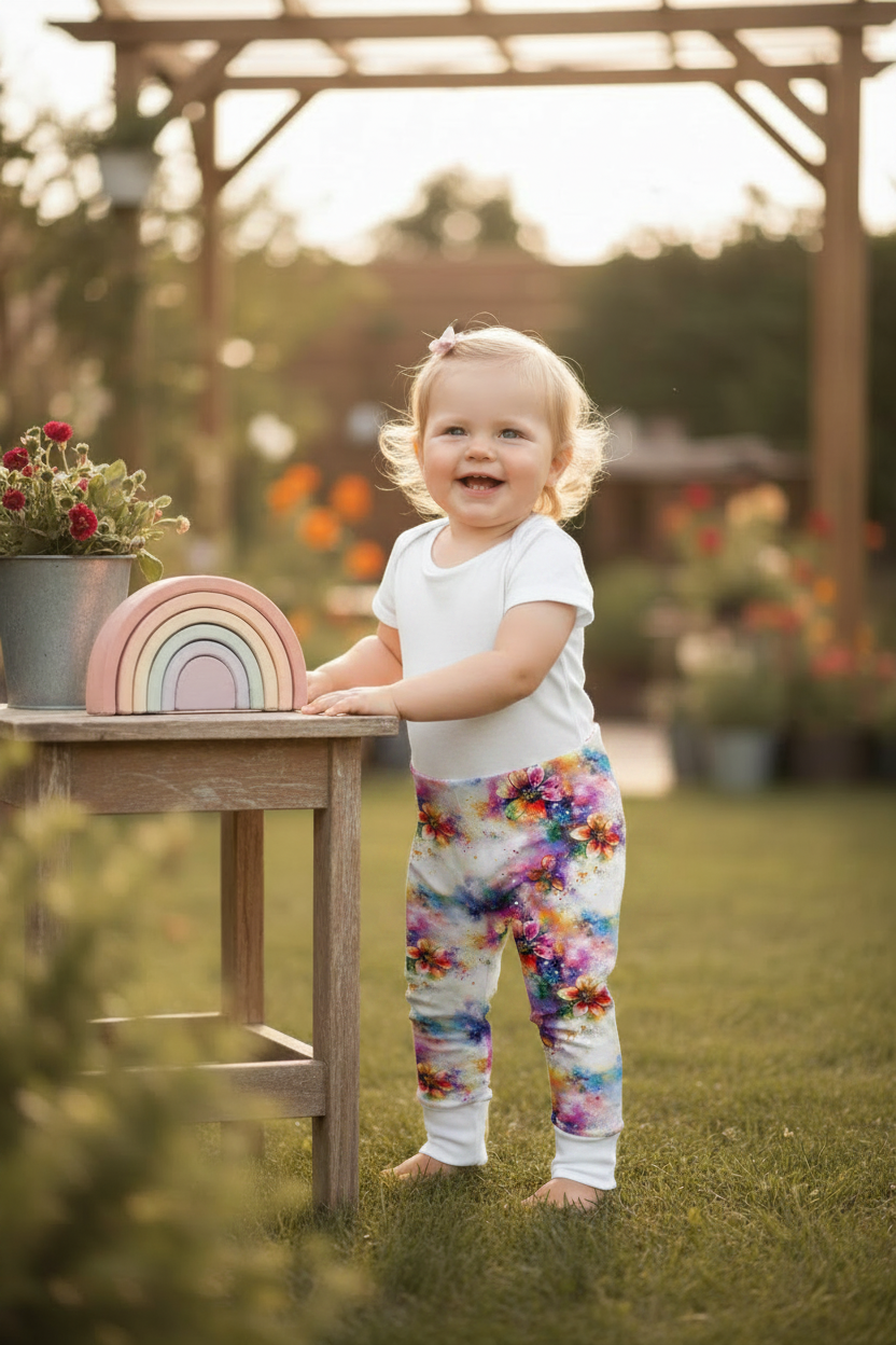 Color Bloom Leggings - vorne