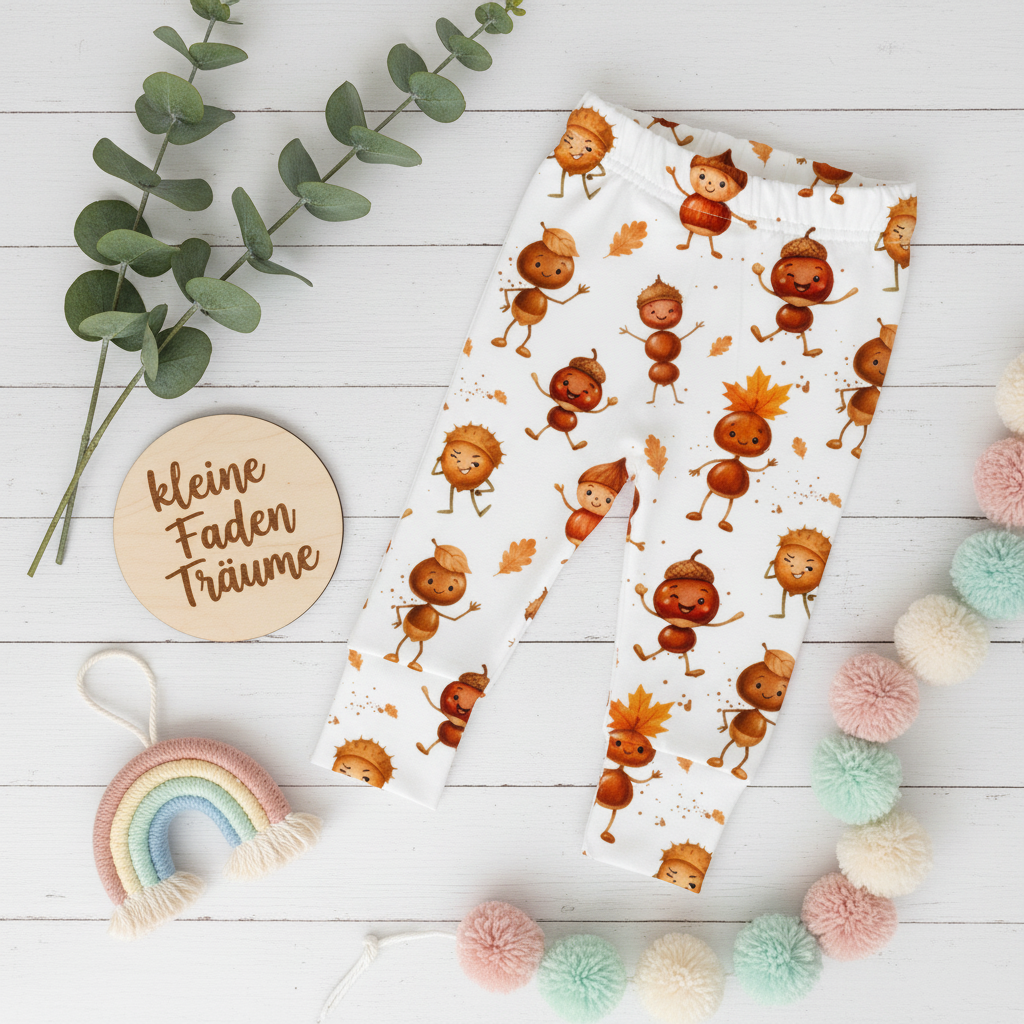 Eichelmännchen Flatlay