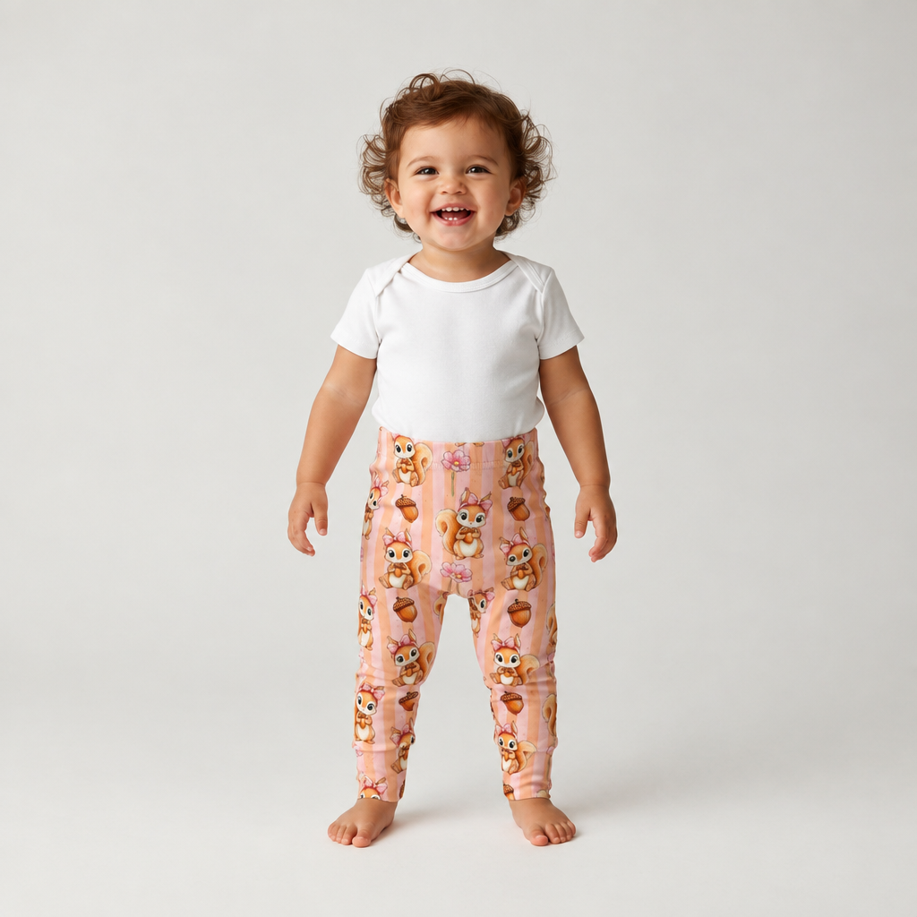 Eichhörnchen Leggings vorne 1:1
