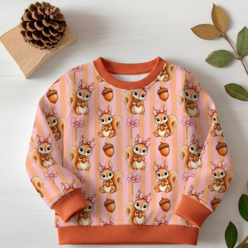 Eichhörnchen Pullover Hochformat