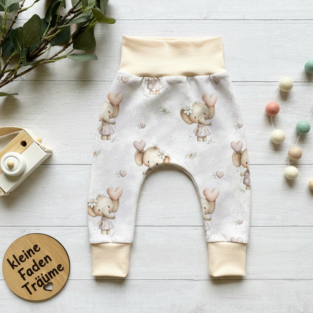 Elefantenliebe Flatlay