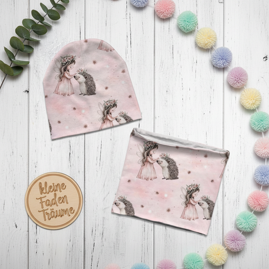 Fairy & Hedgehog Set Flatlay