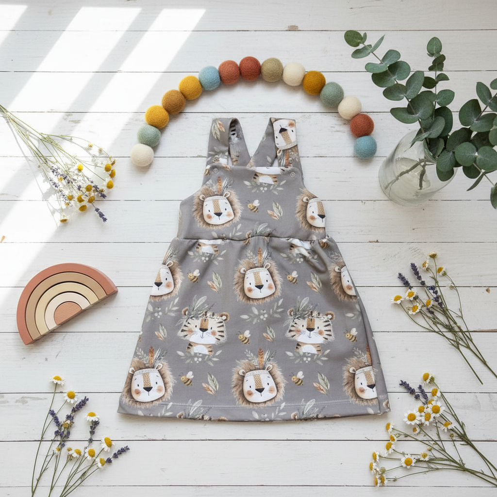 Flatlay Boho Lion Boho-Style