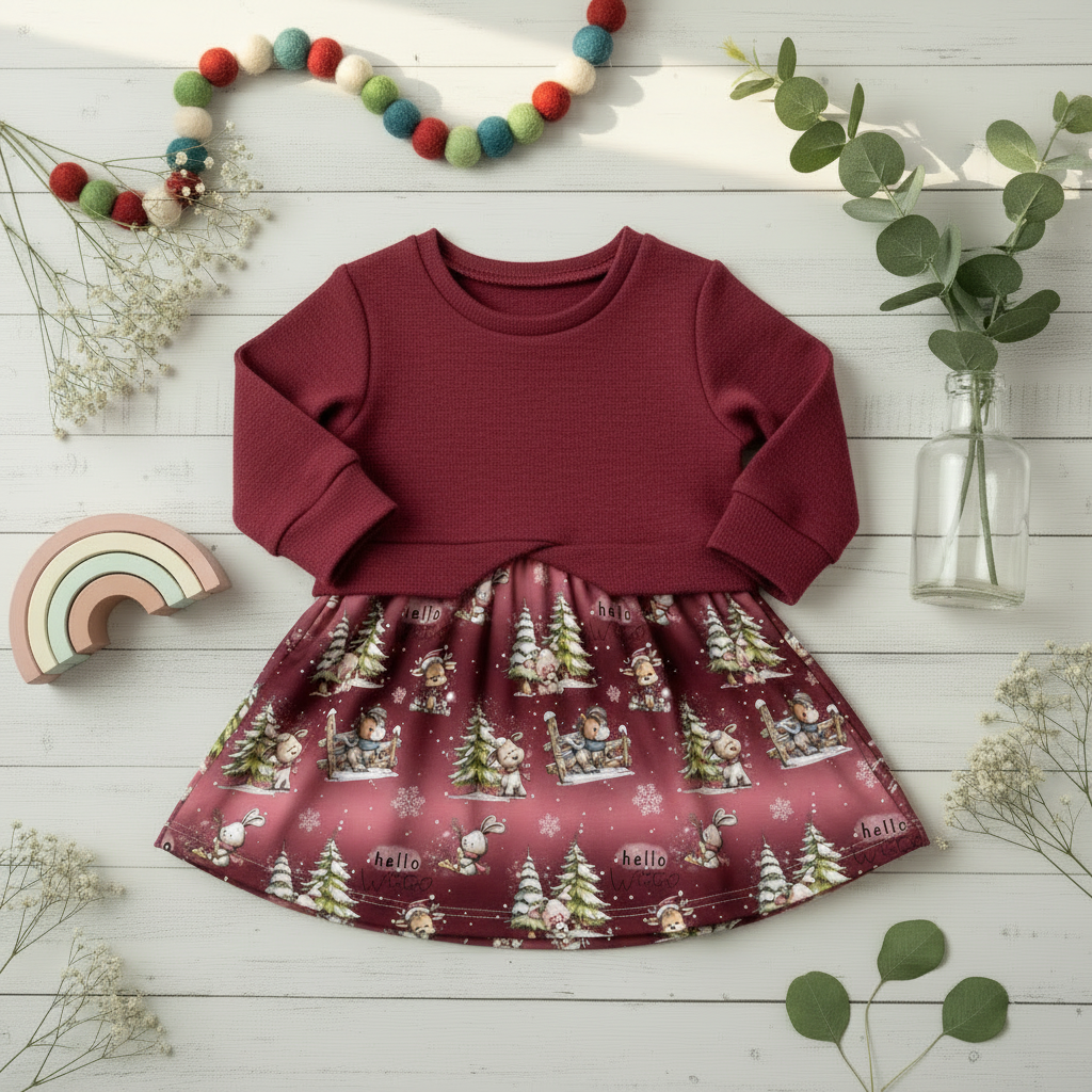 Flatlay Hello Winter French Terry