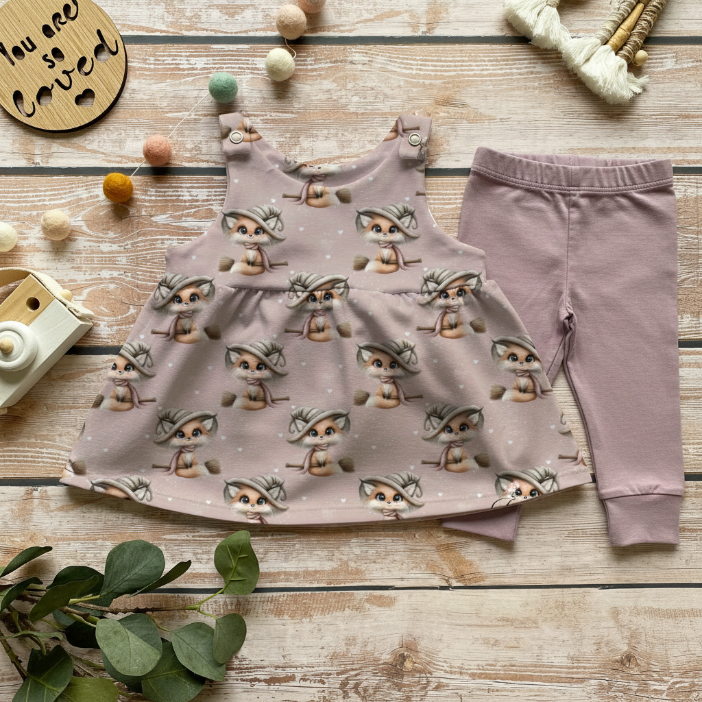Flatlay Little Gnome mit Leggins