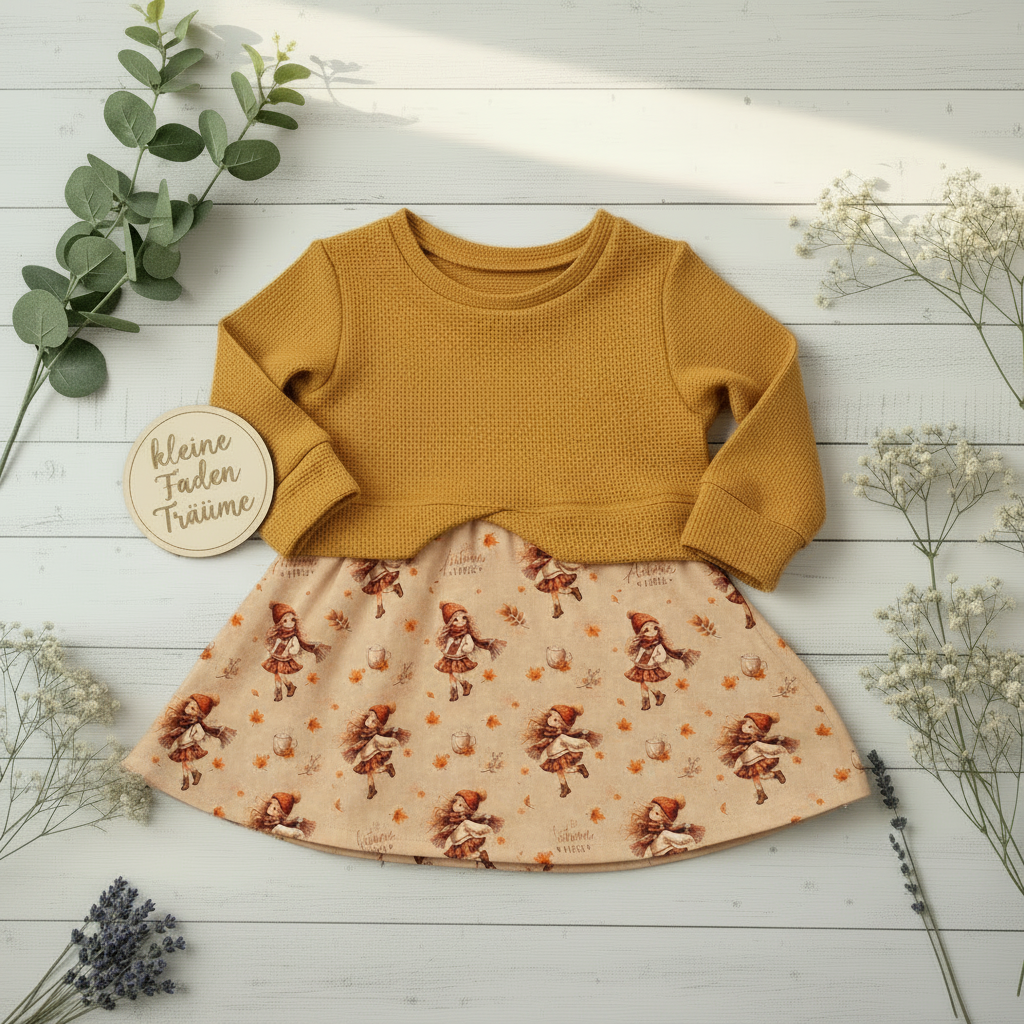 Flatlay Pulloverkleid Autumn Vibes 1:1