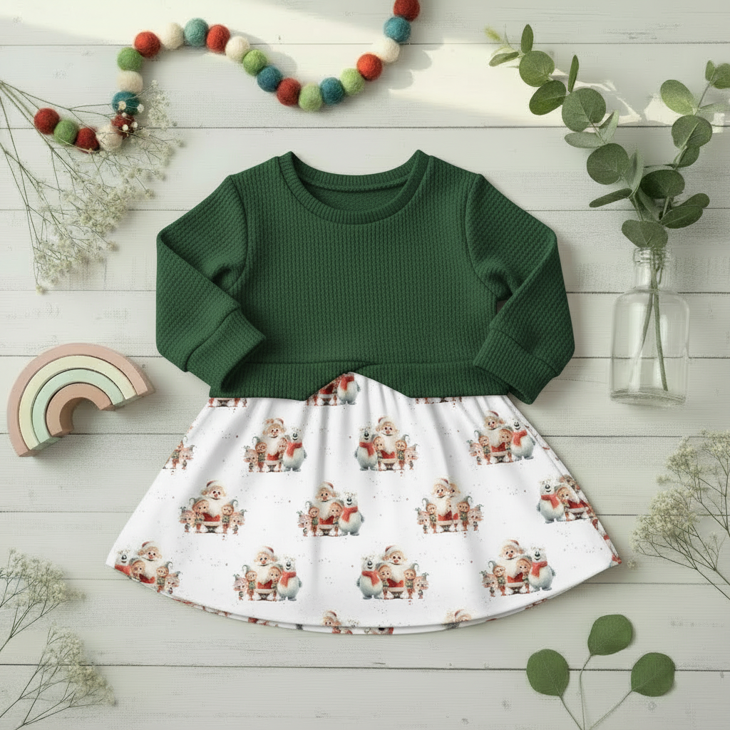 Flatlay Teddy Grün