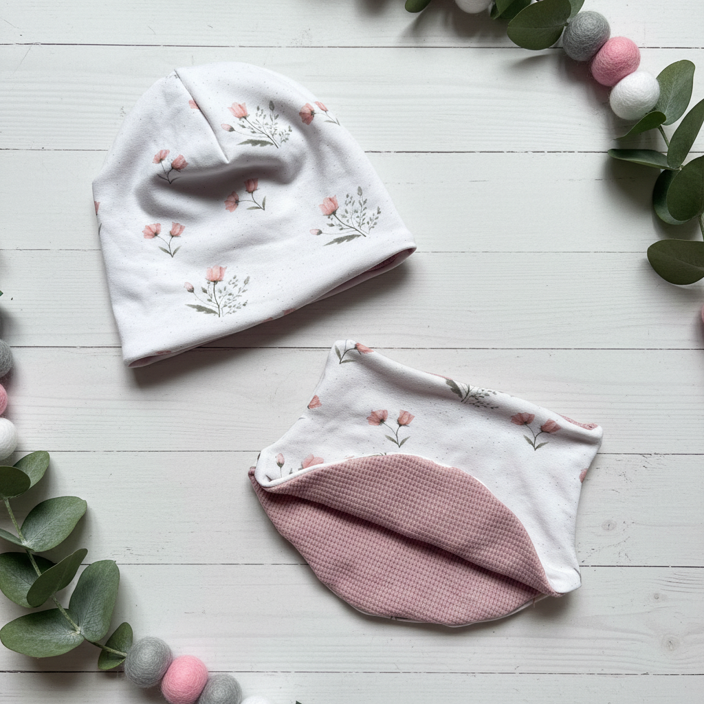 Flatlay Wildblumen Zart Set
