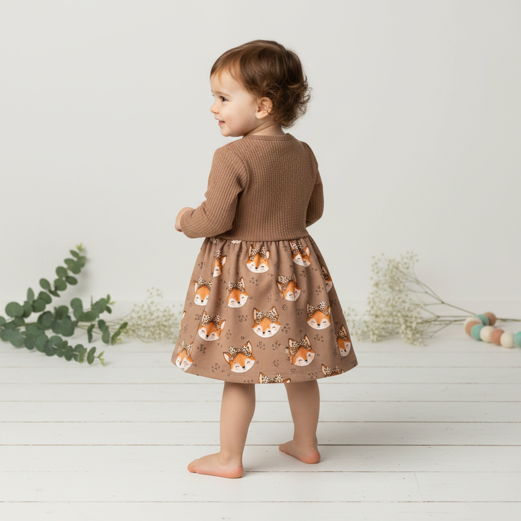 Fuchs Kleid hinten