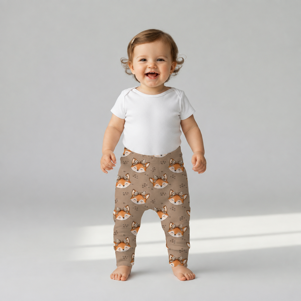 Fuchs Leggings vorne 1:1