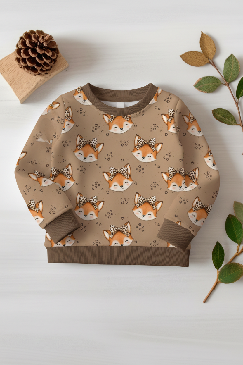 Fuchs Pullover Hochformat