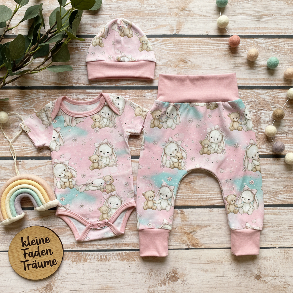 Häschen & Teddy Set