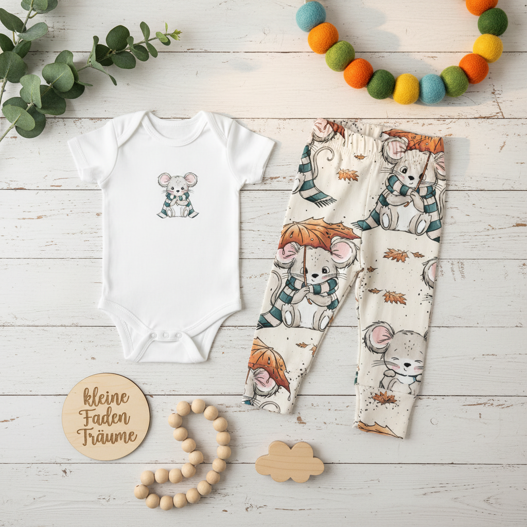 Herbstmaus Leggings Set