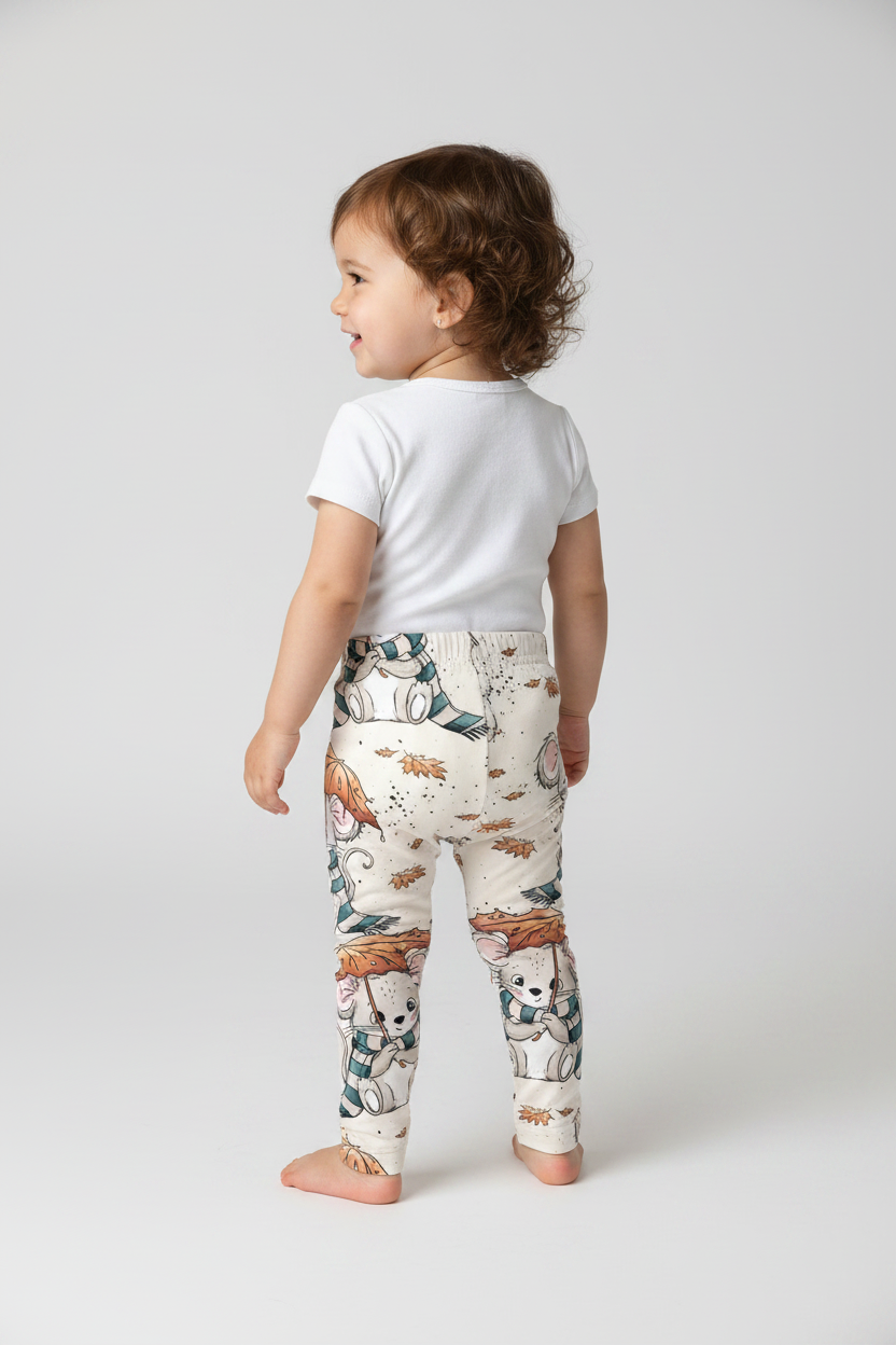 Herbstmaus Leggings von hinten neu