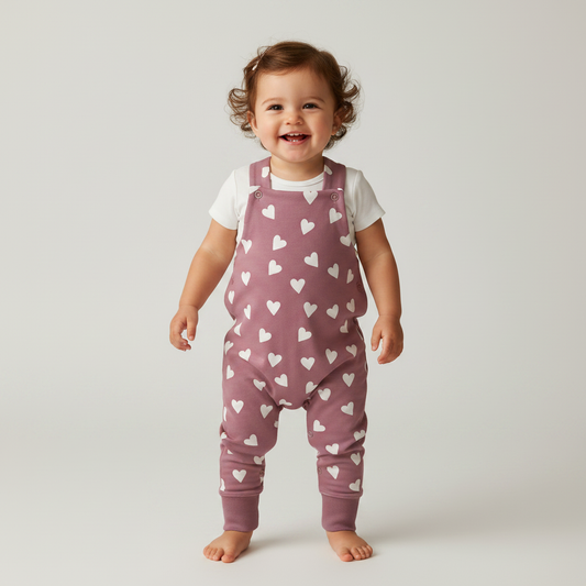 Herzchen Latzhose Baby