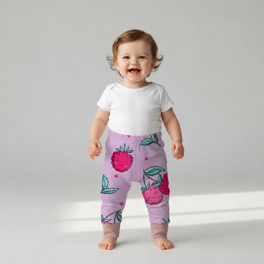 Himbeere Leggings vorne 1:1