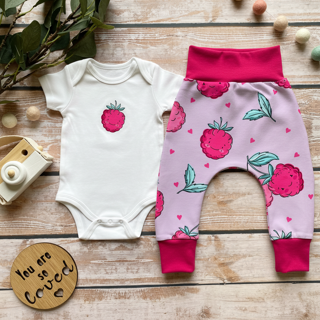 Himbeere Pumphose Set