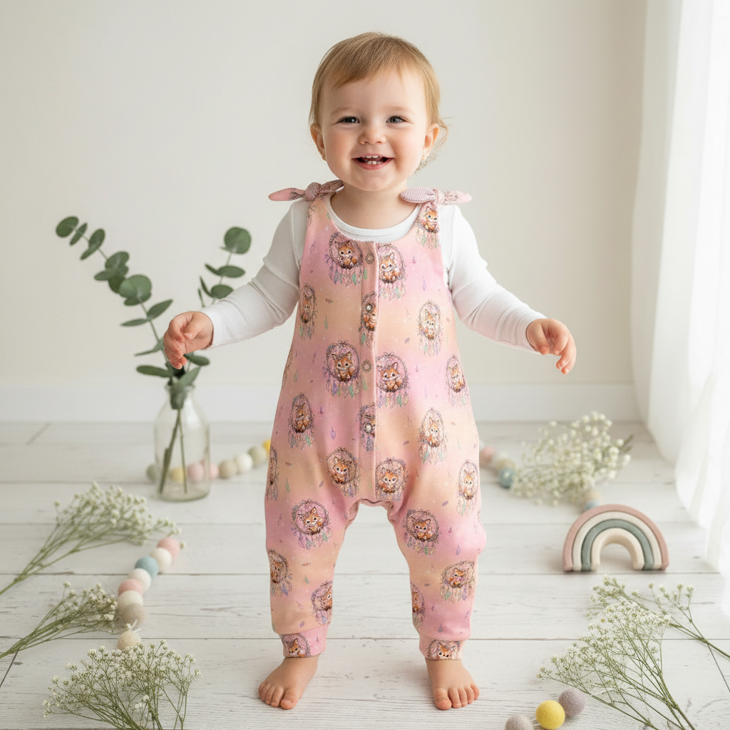 Jumpsuit Fuchs Traumfänger Anziehbild