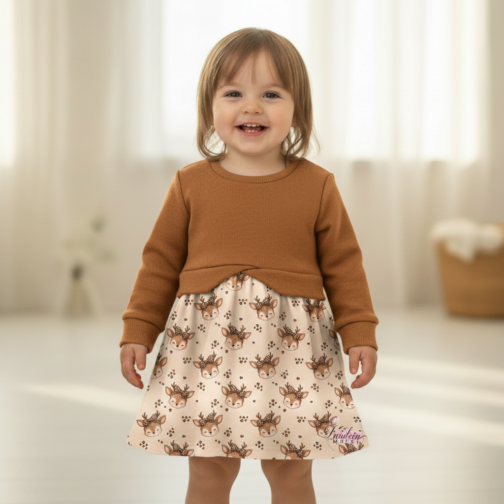 Kind Reh Braun