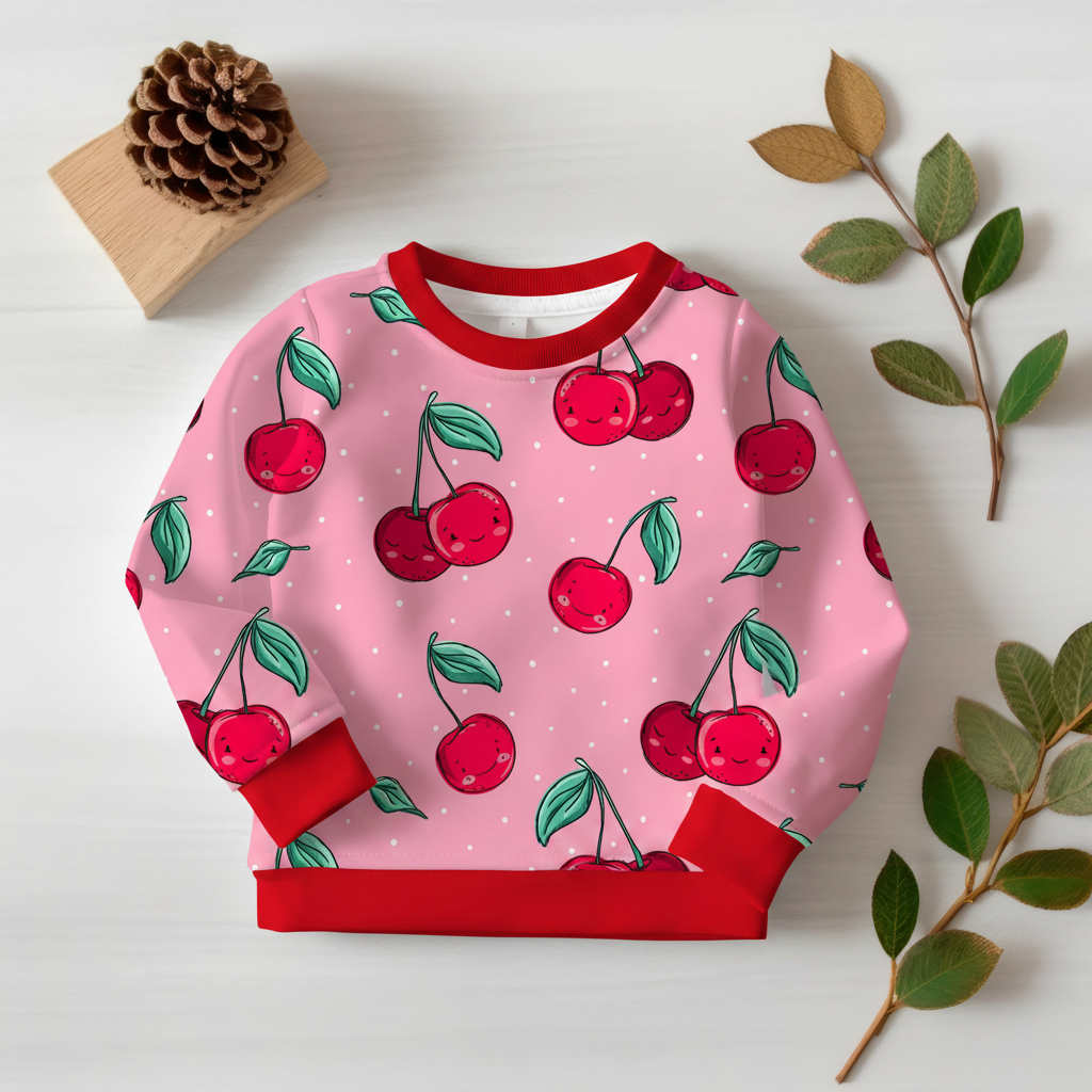 Kirsch Pullover Flatlay